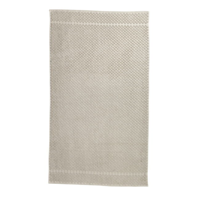 Terry Lustre Waffle Weave 525gsm Bath Towel, Stone