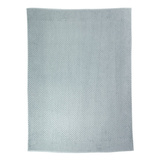 Terry Lustre Waffle Weave 525gsm Bath Sheet, eggshell grey