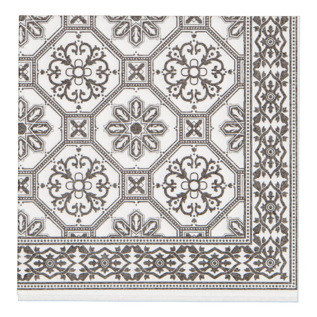 Pack Shot image of Tavola Tile Biodegradable Paper Napkins, Pack of 25