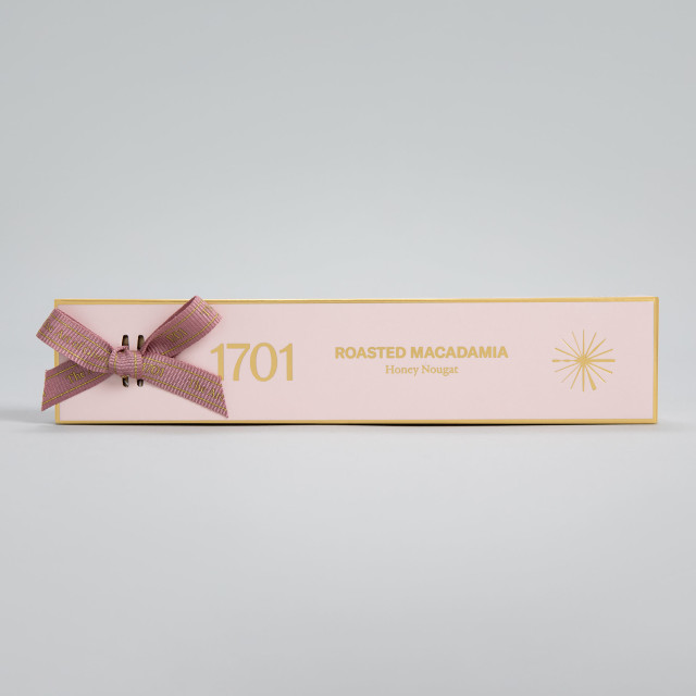 1701 Roasted Macadamia Nougat Bar, 100g