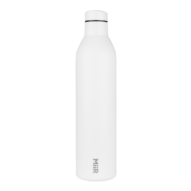 MiiR Vacuum Insulated Stainless Steel Wine Bottle, 750ml - White