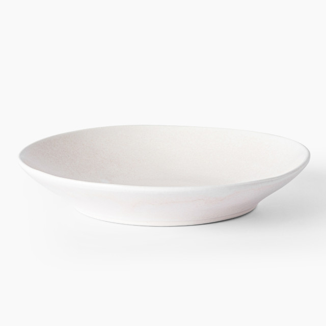 Mervyn Gers Glazed Stoneware Pasta Bowl Alabaster