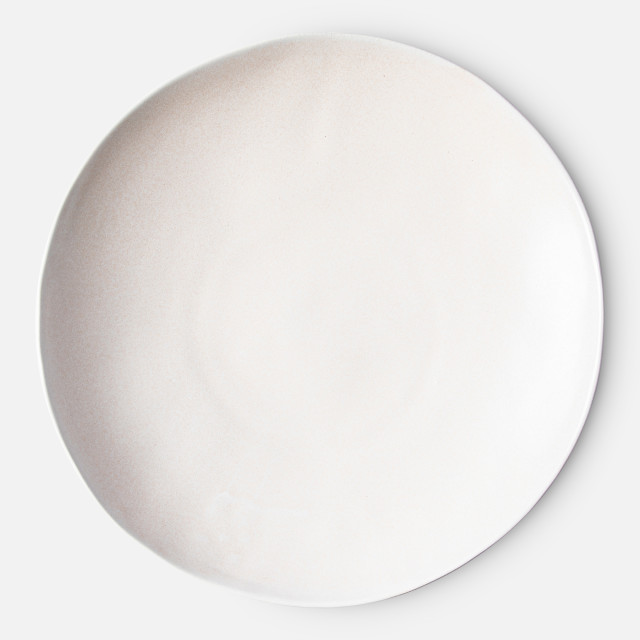 Mervyn Gers Extra Large Flat Round Bowl, 40cm - Alabaster top view