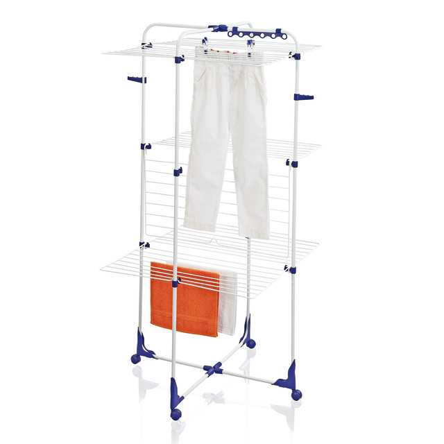 Leifheit The Classic Tower 340 Tower Dryer in use