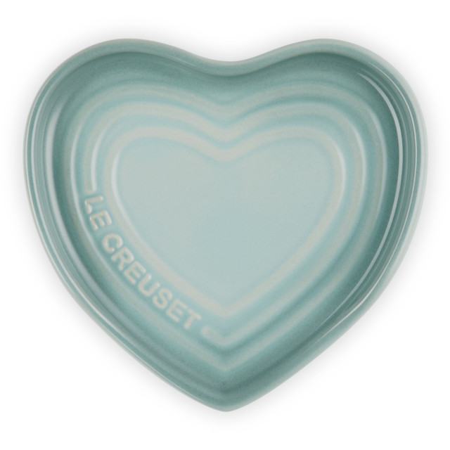 Le Creuset Heart Spoon Rest, 13cm - Sea Salt