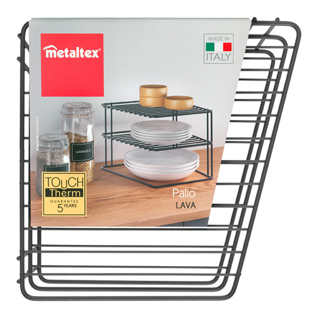 Metaltex Lava 2 Tier Palio Corner Shelf packaging