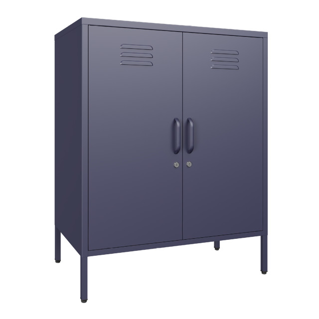 Popstrukt Sugar Cube Storage Cabinet - Carbon Grey
