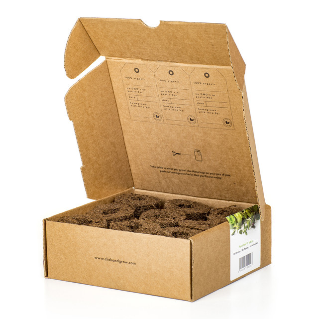 Click & Grow Pack of 9 open box