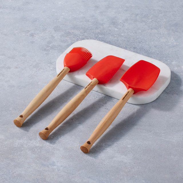 Le Creuset Craft Spatulas, Set of 3 - Flame