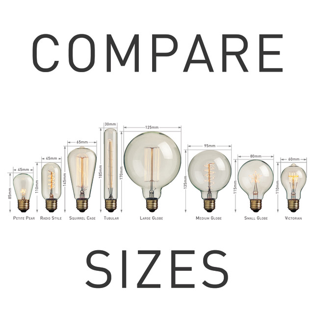 Detail image of Hoi P'loy Petite Pear LED Filament Lightbulb