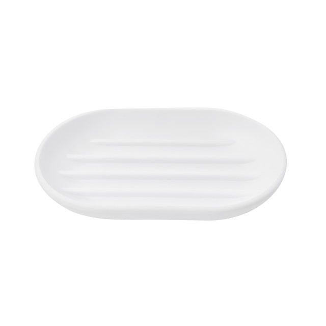 Umbra Touch Soap Dish - White Top Down View