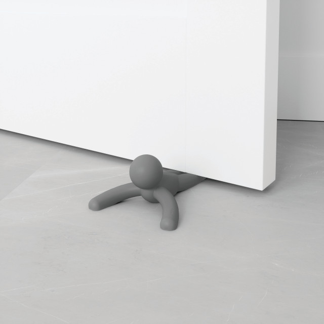 Umbra Buddy Doorstop in use