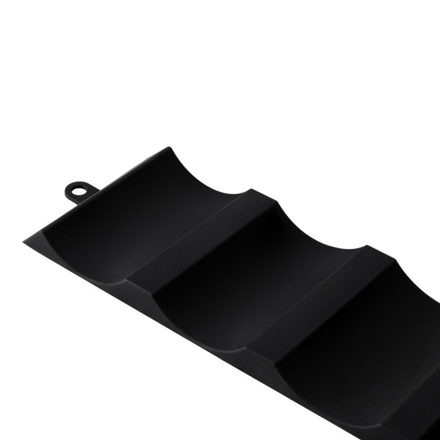 Fridge Buddy Bottle Storage Mat, Black close up