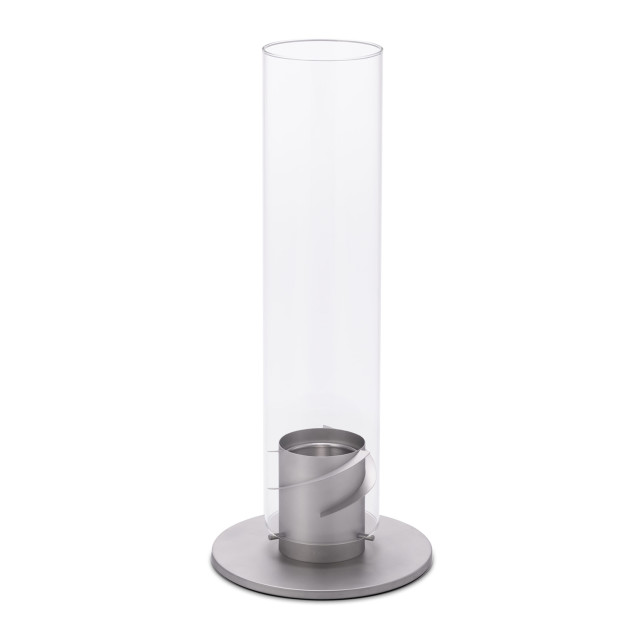 Hoefats Spinning Table Fire Latern, Large Silver