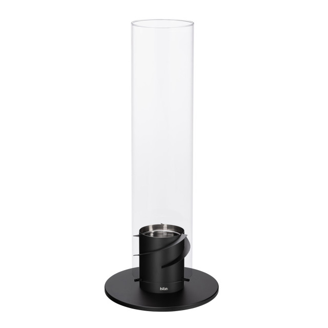 Hoefats Spinning Table Fire Latern, Large Black