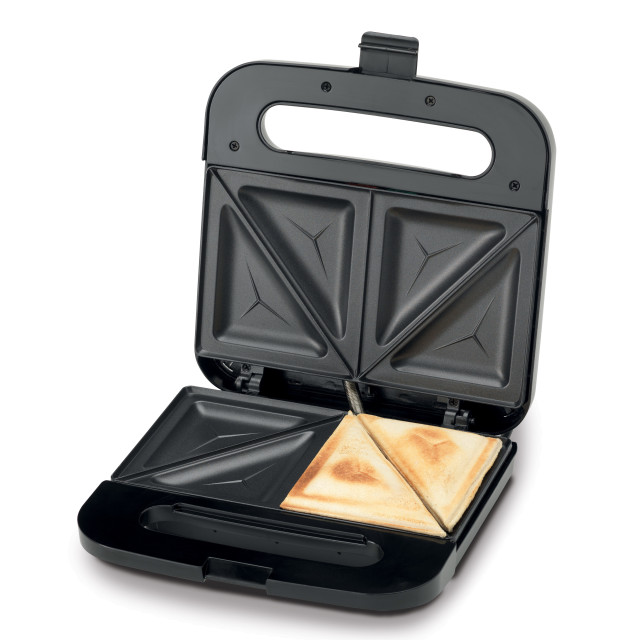 Kenwood 2 Slice Stainless Steel Sandwich Maker with 1 sandwich