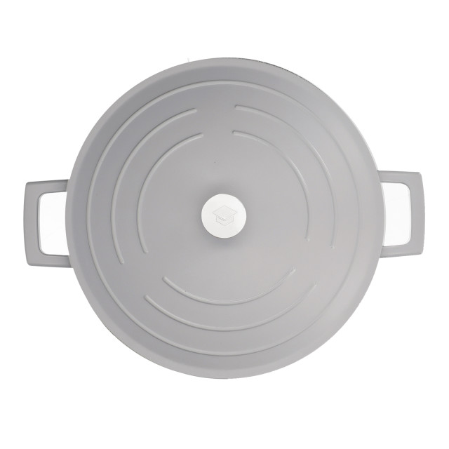 MasterClass Large Casserole Dish with Lid, 28cm top view of lid