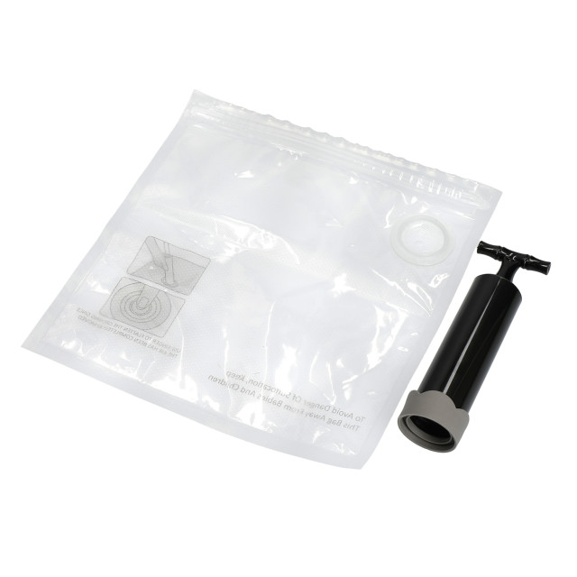 MasterClass Food Vacuum Sealer with 4 Reusable Polyethylene Food Bags