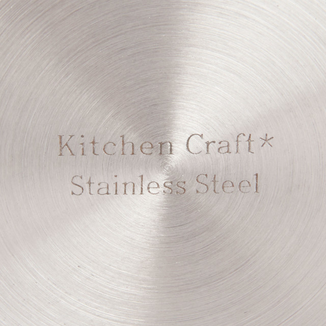 KitchenCraft Clearview Stainless Steel Egg Poacher 6 hole detail
