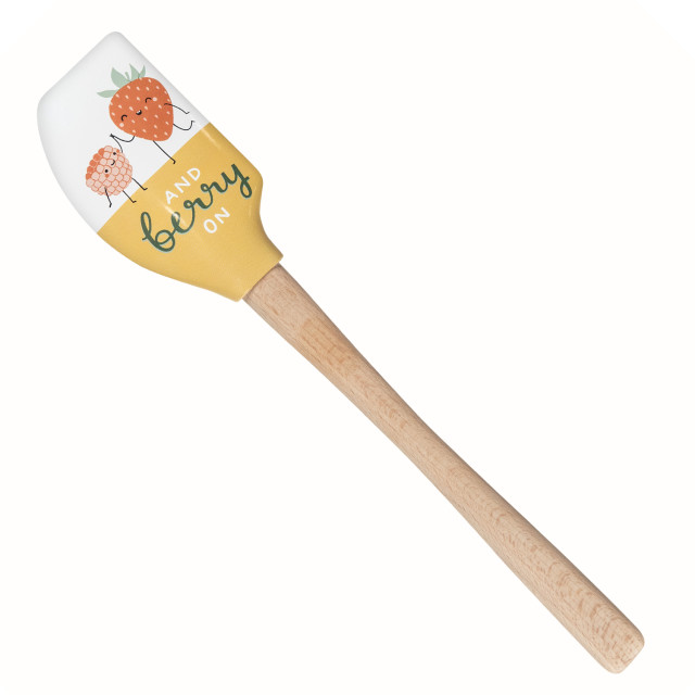 Tovolo Spatulart Spatula - Romain Calm/Berry On front