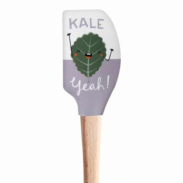 Tovolo Spatulart Spatula - Kale Yeah/Kale No close up
