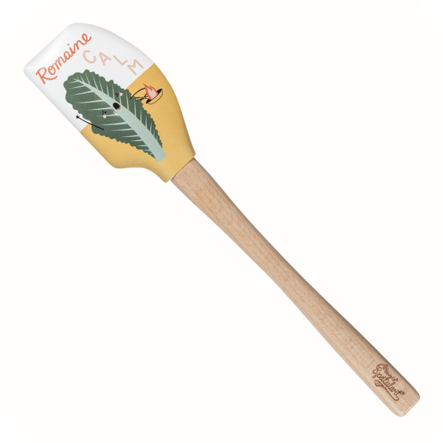 Tovolo Spatulart Spatula - Romain Calm/Berry On back