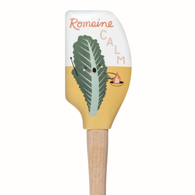 Tovolo Spatulart Spatula - Romain Calm/Berry On close up