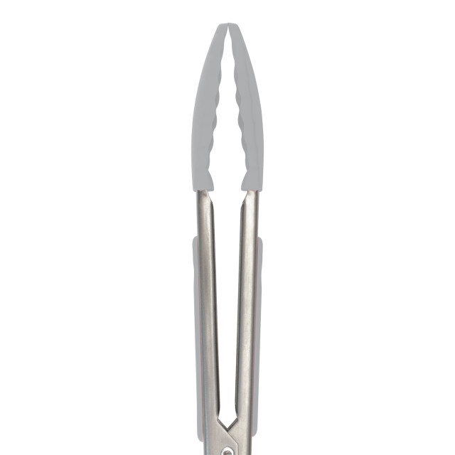 Tovolo Mini Silicone Tongs - Oyster Gray