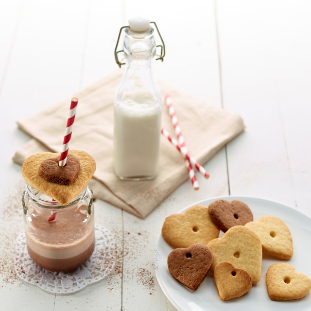 Lekue Hearts Cookie Cutter shaped cookies