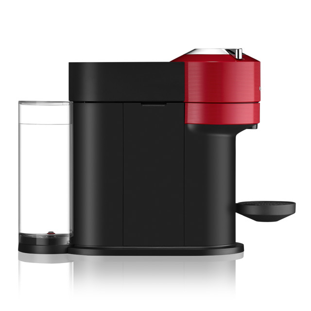 Nespresso Nespresso Vertuo Next Automatic Espresso Machine - Cherry Red side view