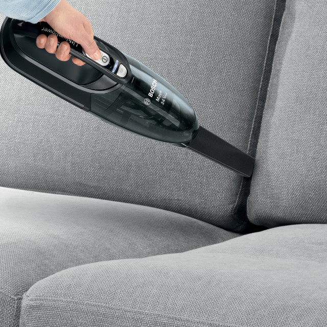 Bosch Move 20Vmax Rechargeable Hand Vacuum Cleaner in use