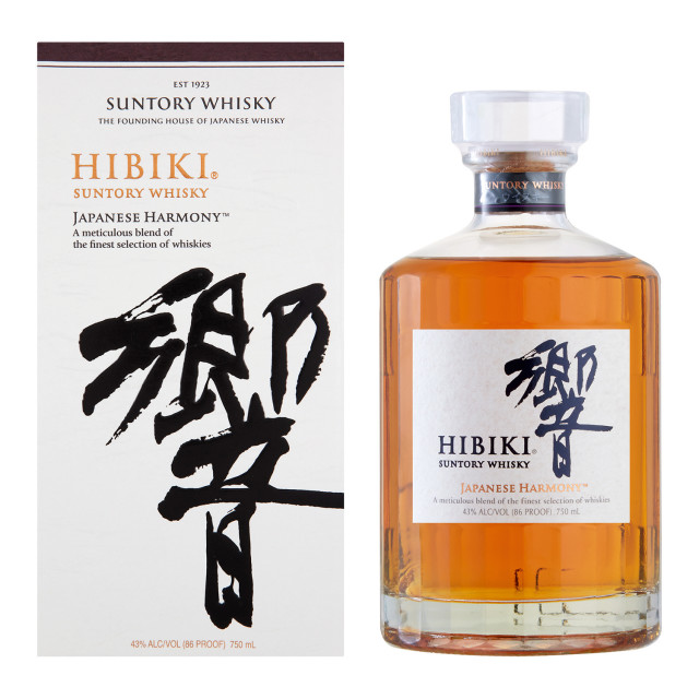 Hibiki Harmony Japanese Whiskey, 750ml with packaging