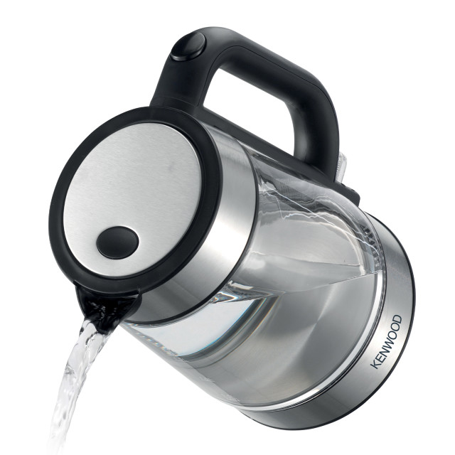 Kenwood Glass Kettle, 1.7L pouring action