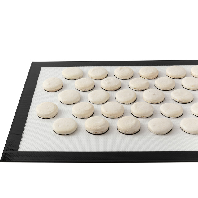 Humble & Mash Humble & Mash Silicone Non-Stick Macaron Mat in use 
