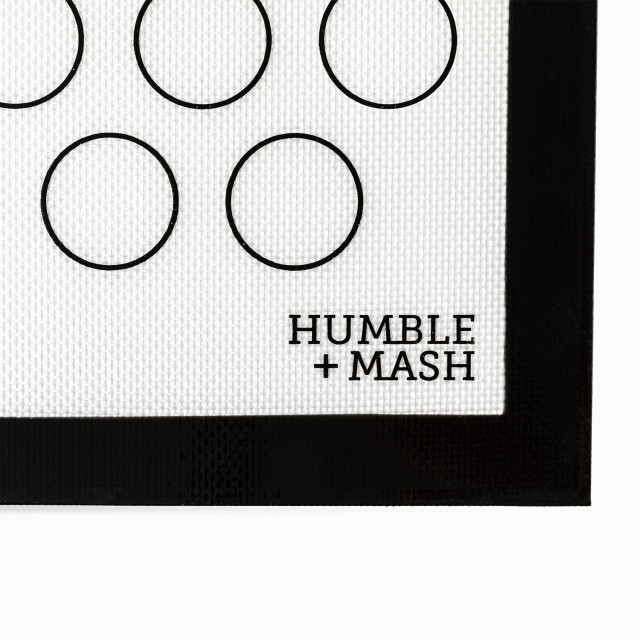 Humble & Mash Humble & Mash Silicone Non-Stick Macaron Mat close up shot 