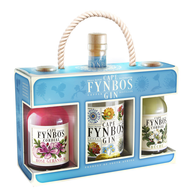 Cape Fynbos Gin Gin and Cordial Gift Pack product shot