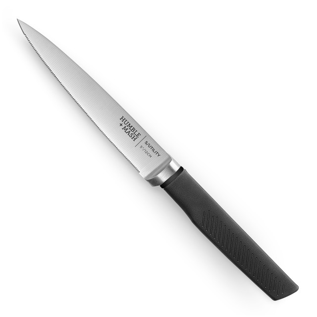 Humble & Mash Gripline Series Serrated Utility Knife, 12cm product shot