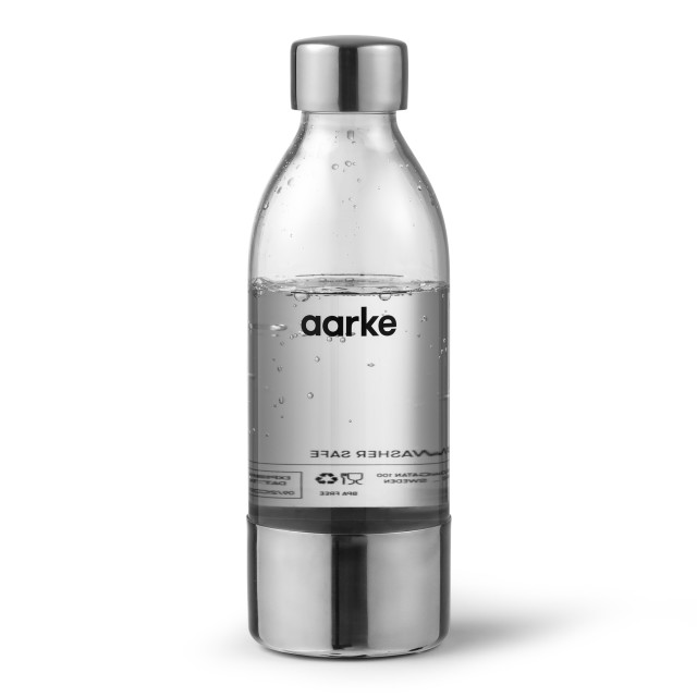 Aarke Aarke III Polished Steel PET Water Bottle, 450ml product shot
