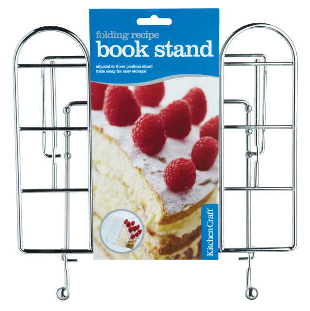 KitchenCraft Adjustable Folding Recipe Book Holder