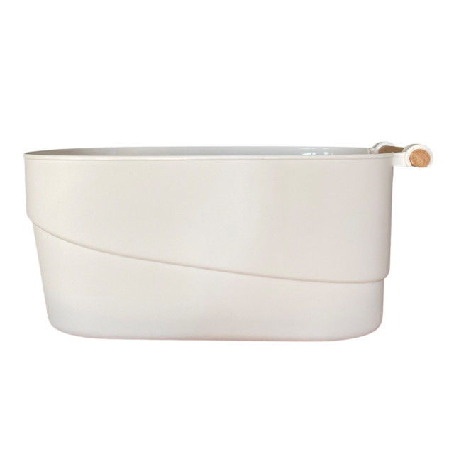 Trendz Of Today Minimal Storage Bin With Wooden Handle - Extra Small product shot 