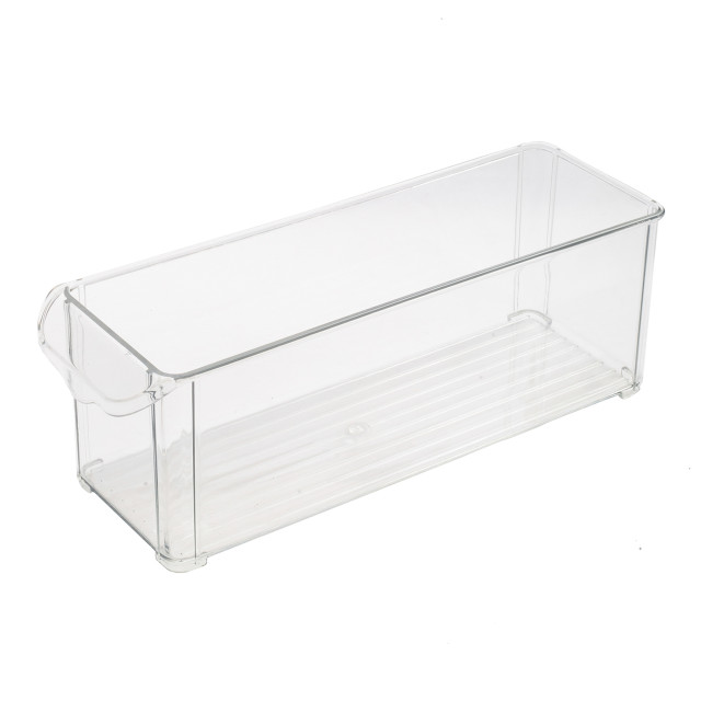 Trendz Of Today Narrow Fridge Organising Bin with Single Handle - Medium product shot 