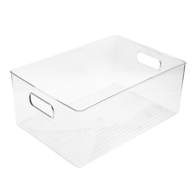 Trendz Of Today Clear Organising Bin  - 34cm product shot 