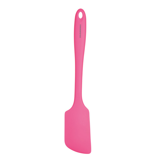 KitchenCraft Colourworks Brights Complete Kitchen Utensil Set, 5 Piece utensil detail shot