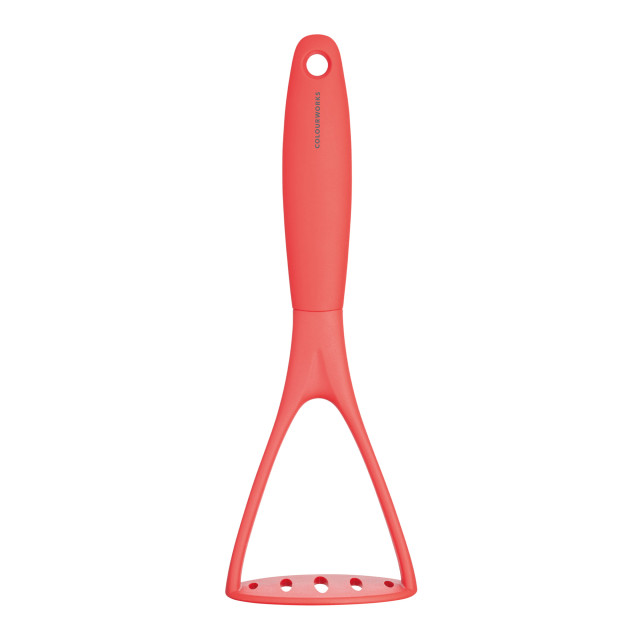 KitchenCraft Colourworks Brights Complete Kitchen Utensil Set, 5 Piece utensil detail shot