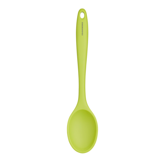 KitchenCraft Colourworks Brights Complete Kitchen Utensil Set, 5 Piece utensil detail shot