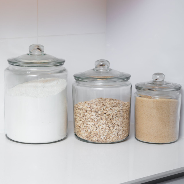 Trendz Of Today Glass Gallon Storage Jar - 1.9L in use