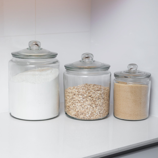 Trendz Of Today Glass Gallon Storage Jar - 6.2L in use
