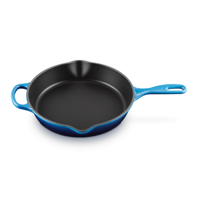 Le Creuset Signature Cast Iron Deep Skillet, 26cm - Azure
