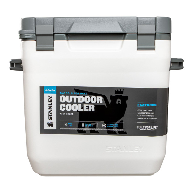 Stanley Adventure Outdoor Cooler - 28.1L - Polar White product shot