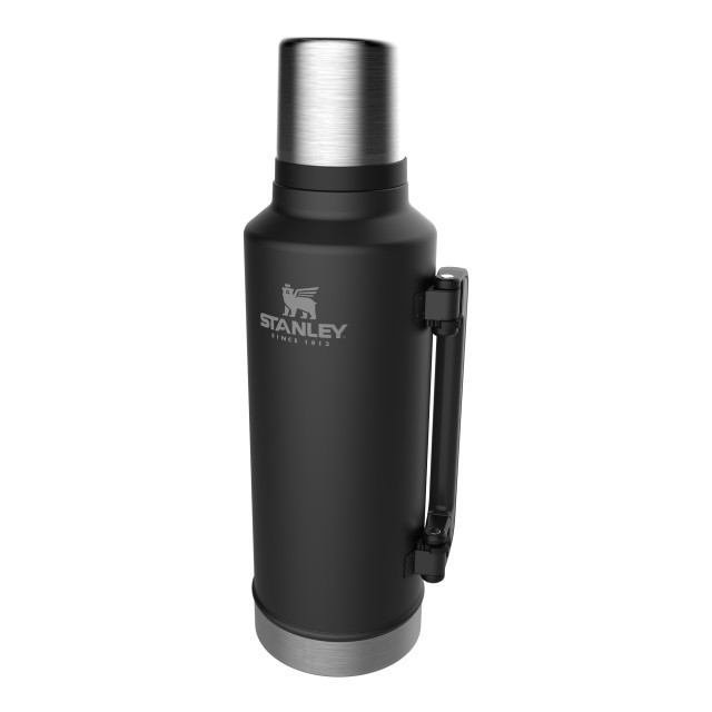 Stanley Classic Flask with Handle, 1.9L - Black side view